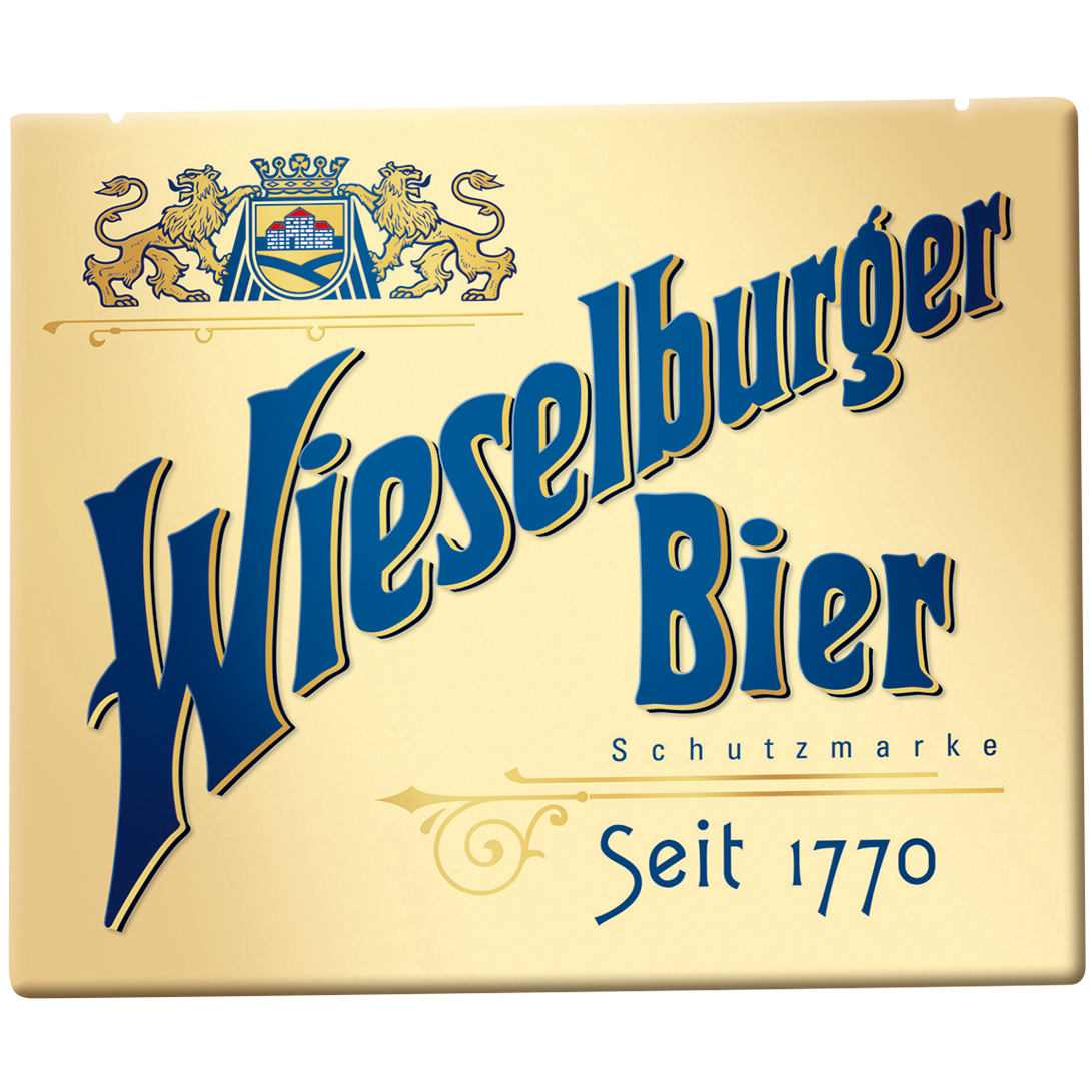 Wieselburger Emailschild